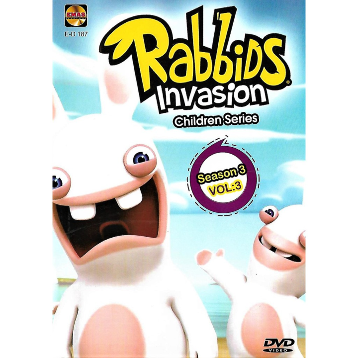 Rabbids Invasion Season 3 Vol 3 Dvd Lazada