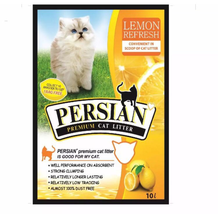 Persian Premium Cat Litter Lemon 10L Lazada