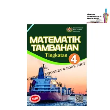 Buy Buku Teks Matematik Tambahan Tingkatan 4 Online Lazada Com My