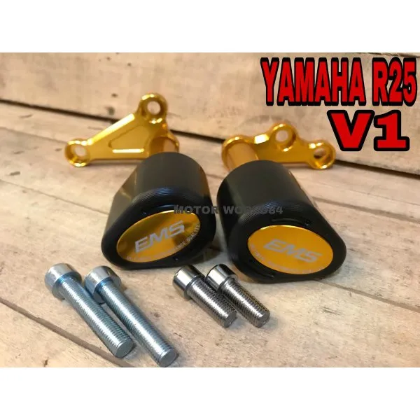 SLIDER EMS FRAME YAMAHA R25 V1 {READY STOCK} Lazada