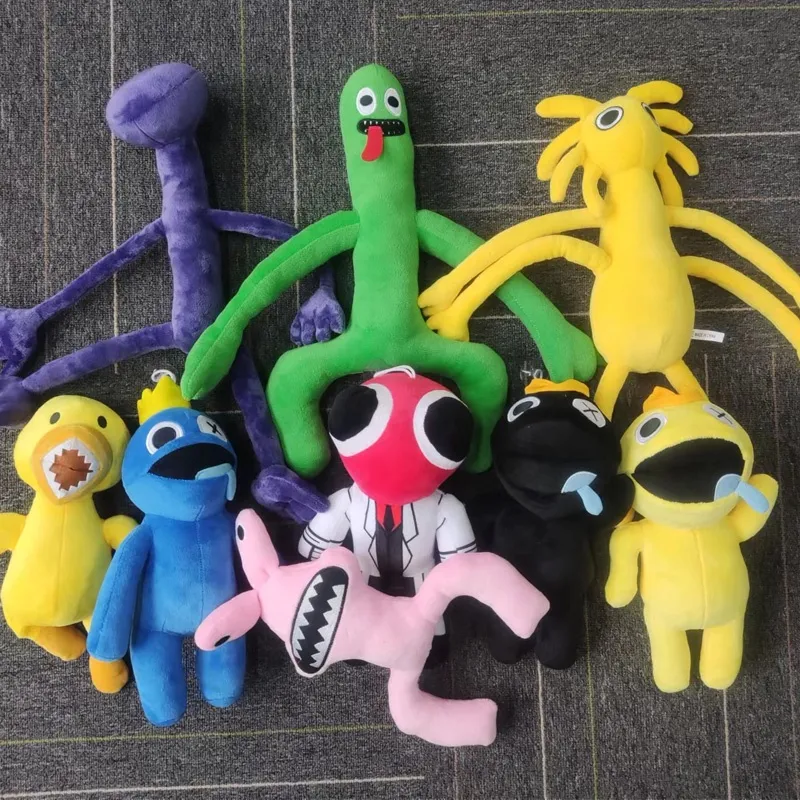 Roblox Rainbow Friends Doors Game Plush Toy Stuffed Doll Kids Xmas