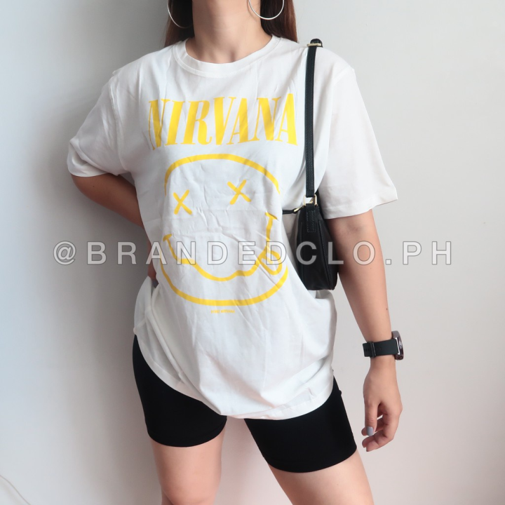 H&M DIVIDED Oversized Band Shirts (Unisex Batch C) Lazada PH