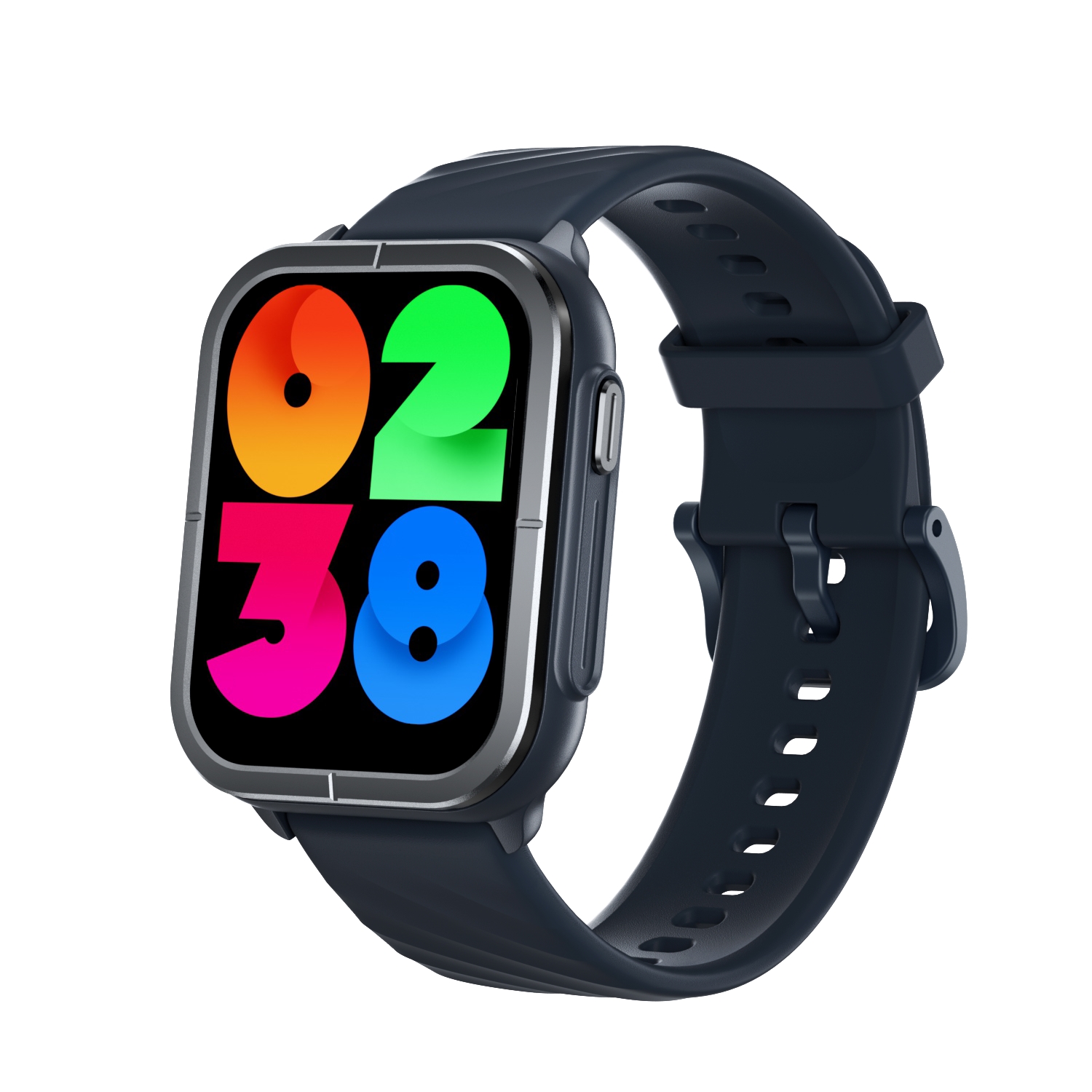 Mibro - Mibro Watch C3 Reloj Smartwatch Pantalla 1.85" HD - Bluetooth 5.3 - Llamadas Bluetooth - Autonomia hasta 10 Dias - Resistencia al Agua 2 ATM - Incluye 2 Correas - Color Azul Marino