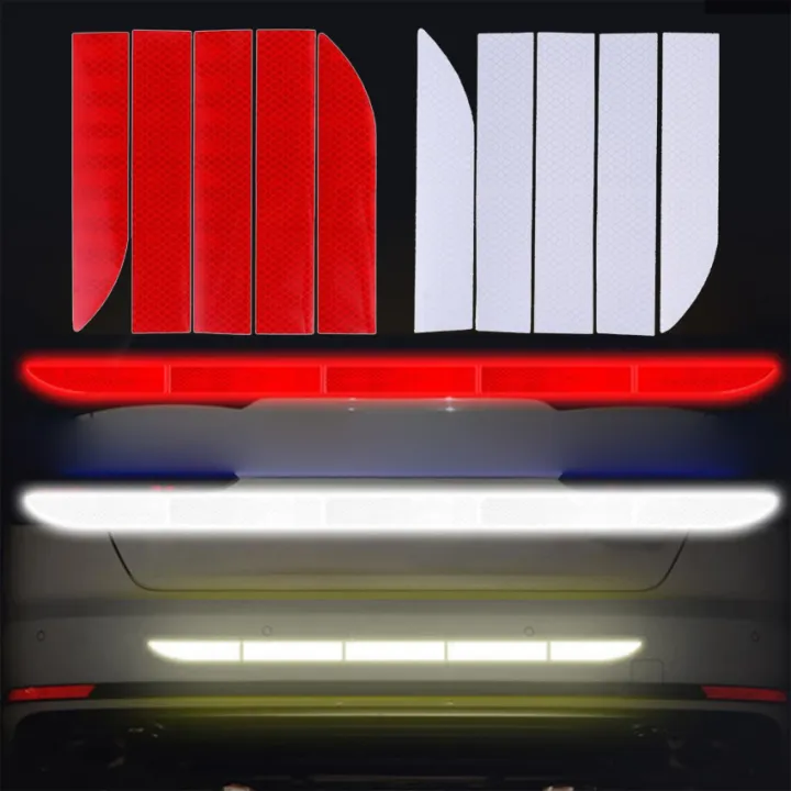 Car Reflector Sticker 3x90cm Body Exterior Trunk Decal Auto Reflective