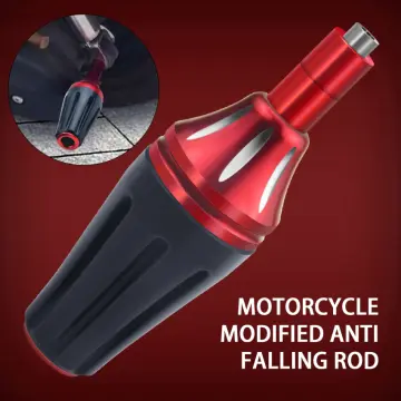 8mm Motorcycle Anti Falling Rod Scooter Motorbike CNC Aluminum