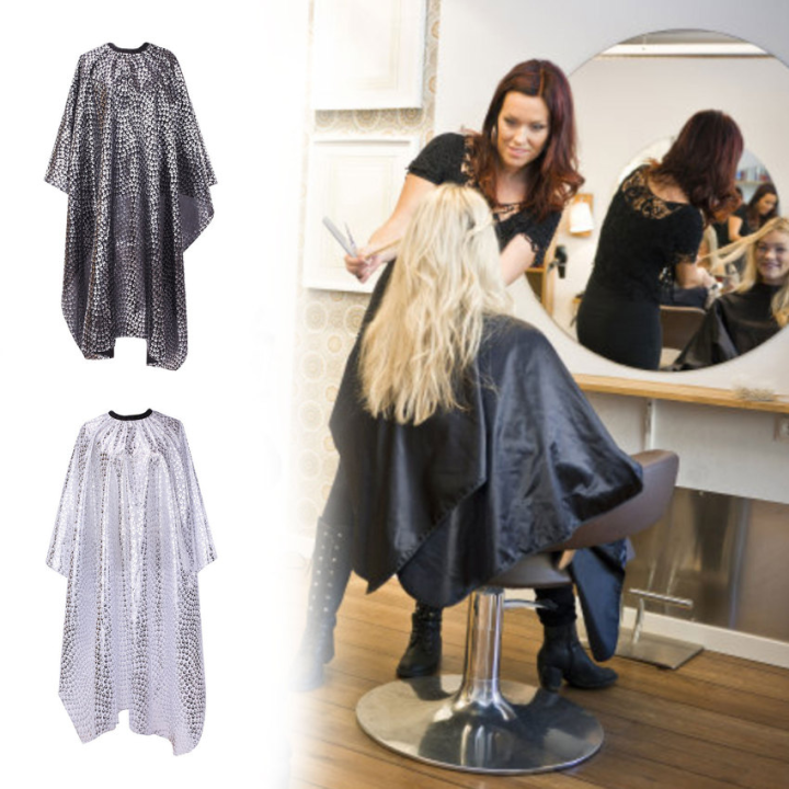 Haircut Hairdressing Barber Feather Cloth Adults Home Salon Waterproof