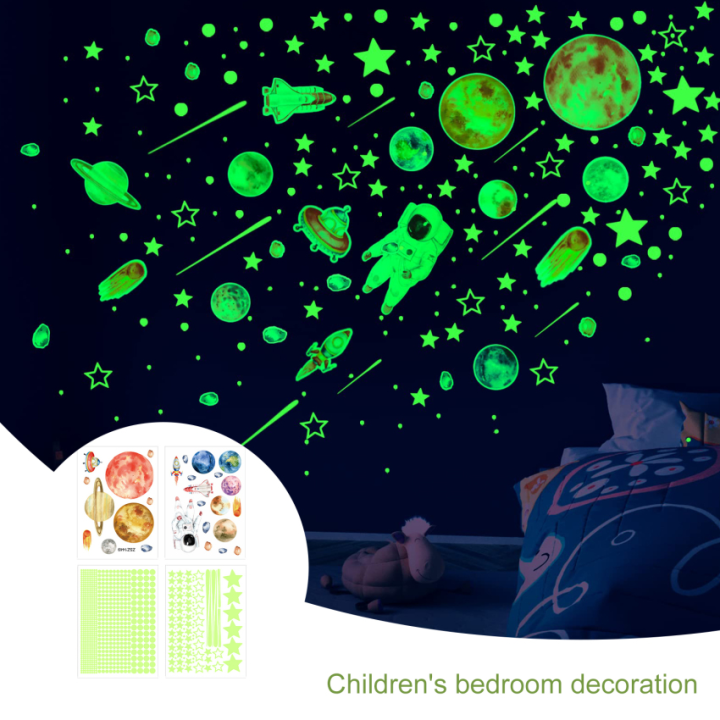 Lime Green Star Wall Decal, Star Wall Sticker