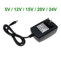 กล้องวงจรปิด LED 5V 12V 15V 20V 24V AC เป็น DC ตัวแปลงอะแดปเตอร์ไฟ12W-65W