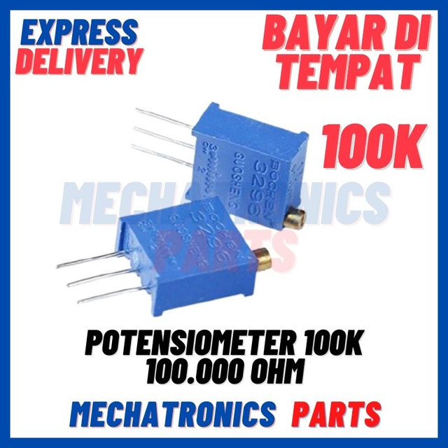 ELC[PAS-0015] POTENSIOMETER 100K POTENTIOMETER POTENSIO TRIMPOT ...