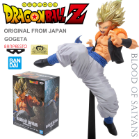 Figure ฟิกเกอร์ งานแท้ 100% แมวทอง Banpresto Bandai จากการ์ตูนเรื่อง Dragon Ball Z ดราก้อนบอล แซด Blood of Super Saiyans Gogeta ไซย่า โกจิต้า Special IX Ver Original from Japan Anime อนิเมะ การ์ตูน คอลเลกชัน ของขวัญ New Collection ตุ๊กตา Model โมเดล