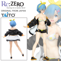 Model โมเดล ของแท้ 100% Taito จากการ์ตูนเรื่อง Re Zero Starting Life in Another World รีเซทชีวิต ฝ่าวิกฤตต่างโลก Rem เรม Precious Jumper Swimsuit ชุดว่ายน้ำ Ver Original from Japan Figure ฟิกเกอร์ Anime ของขวัญ คอลเลกชัน สั่งและนำเข้าจากญี่ปุ่น manga