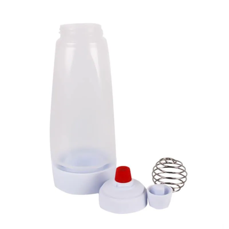 Hand Bottle Blender Dispenser Mixing Bottle Dispenser 1000ml Batter Mixer  Bottle with Stirring Ball Cupcake Pancake Batter Dispenser Kitchen Baking  Tools