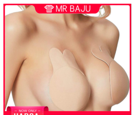 Women Silicone Invisible Breast Lift Up Bra Tape Sticker Anti