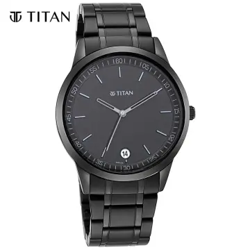 Mens black deals steel watches