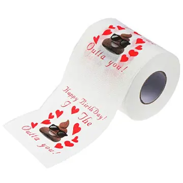  Funny Novelty Toilet Paper - Hilarious White Elephant