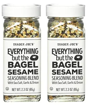 Everything Bagel Seasoning(100g)with Sesame,Onion,Garlic &Sea Salt Free  shipping