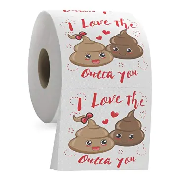  Funny Novelty Toilet Paper - Hilarious White Elephant