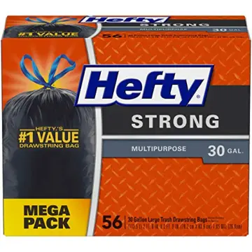 Hefty Multipurpose Trash Bags, 30 gal - 74 count