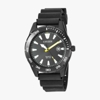 [ประกันร้าน] CITIZEN นาฬิกาข้อมือผู้ชาย รุ่น BI1045-13E AQ Mid Mens Quartz Black Dial Black