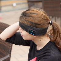 บลูทูธไร้สาย BT4.2 หูฟังแบบคาดศีรษะชุดหูฟังสเตอริโอกีฬาชุดหูฟัง Sleep Bands