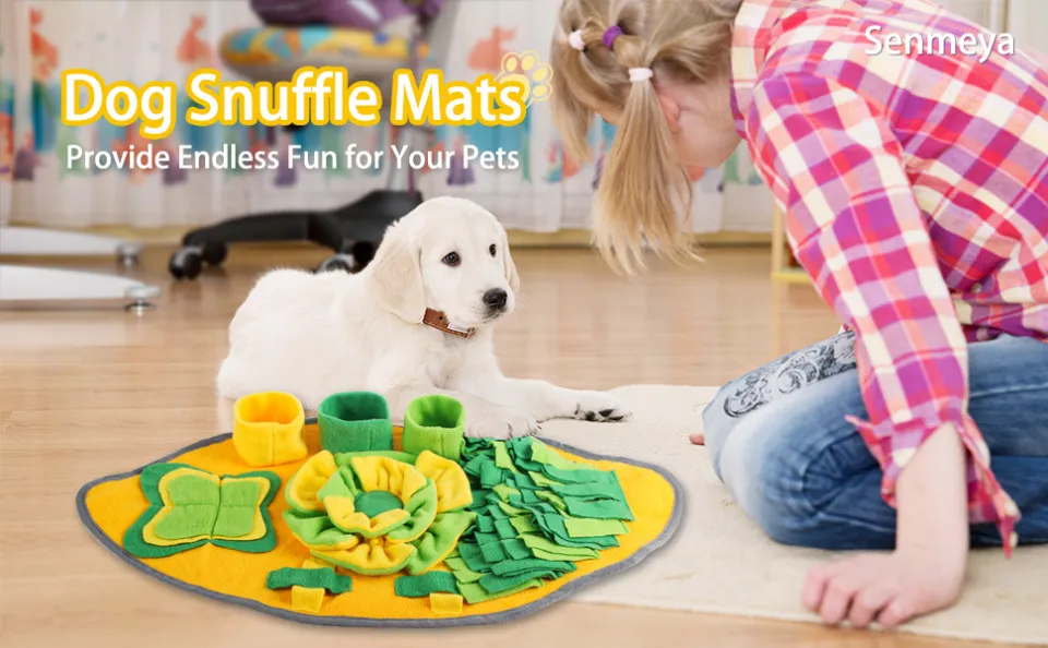 Small Pets, Rabbit Foraging Mat Small Pet Puzzle Toy Polar Fleece Pet  Snuffle Pad Bed