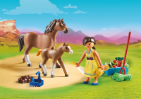 Playmobil 70122 Spirit II Pru with Horse and Foal สปิริต2 พรูกับม้าและลูก