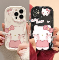 เคสสำหรับ Xiaomi Poco X3 M3 X3GT X5 F4 X4GT Mi 11 12 Lite เคสกรอบคลื่นเกลียวโดราเอมอนลายการ์ตูนเคสซิลิโคนแบบนิ่มน่ารัก Hello Kitty อุปกรณ์เสริมสำหรับแมวกันกระแทกสุดน่ารัก