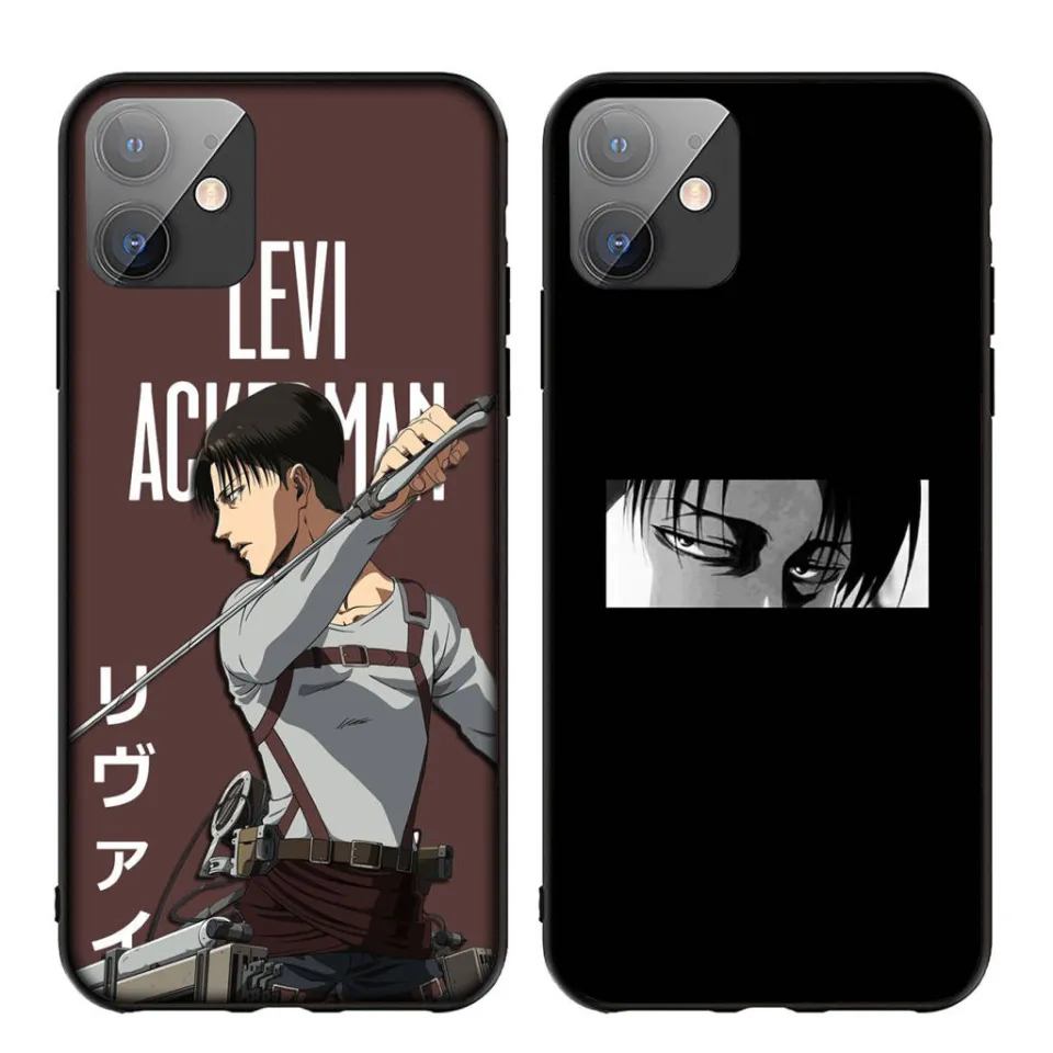 Silicone Cover G174 XC86 Attack on titan Levi Ackerman Anime Soft Case for  iPhone 14 13