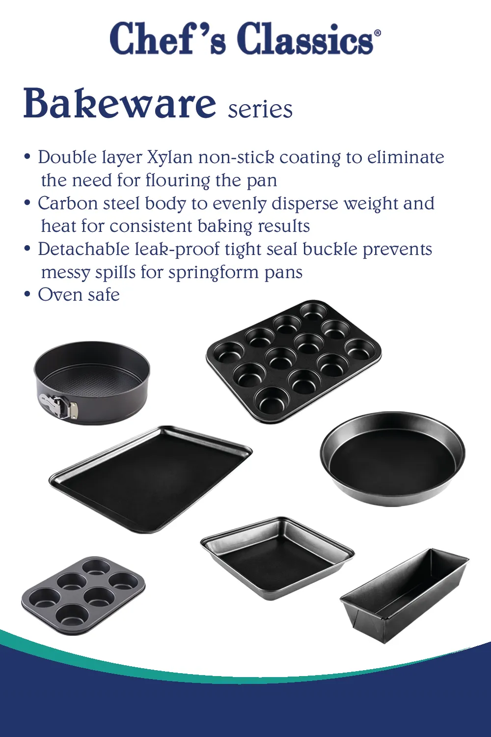 Chefs Classics Bakeware Non-Stick 24-Cup Mini Muffin Pan Lazada PH Chefs Classics Bakeware Non-Stick 24-Cup Mini Muffin Pan Lazada PH