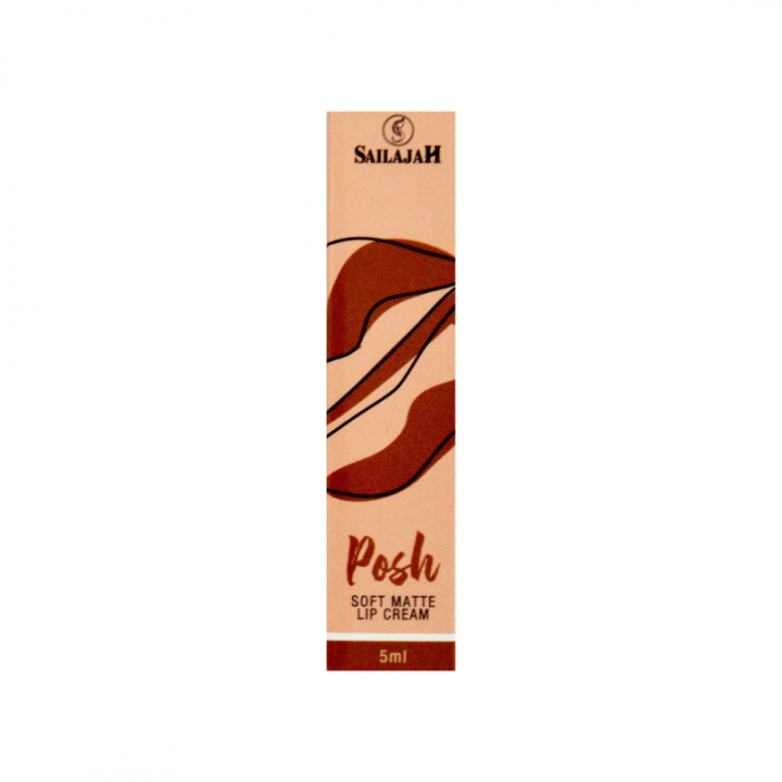 SAILAJAH LIP MATE (POSH) SOFT MATTE LIP CREAM 5ML RV Lazada