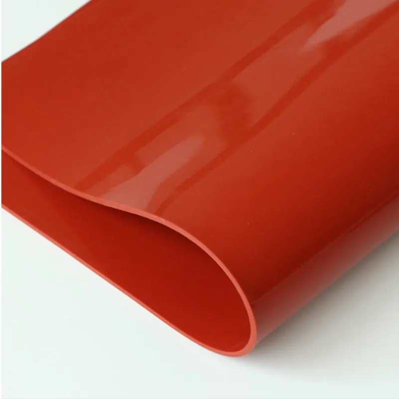 Red/Translucent/Black Silicone Rubber Sheet 500x500mm 1mm Silicone