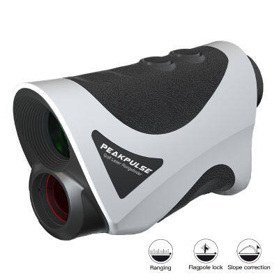 [Antushop] เลเซอร์กอล์ฟ Rangefinder PEAKPULSE 600เมตรพร้อมการแก้ไขความลาดชันและล็อคเสาธงอัตโนมัติเหมาะสำหรับกอล์ฟกลางแจ้ง