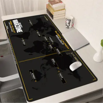 RGB Call Of Duty Warzone Mouse Pad Gaming Accessories Gamer PC Desk Mat  Laptop Keyboard Table