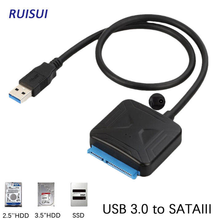 【Bartley0】USB 3.0 SATA III Hard Drive Adapter Cable SATA to USB Adapter