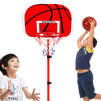 [Antushop]ระบบบาสเก็ตบอลห่วงบาสเกตบอลของเล่นในร่มระบบบาสเก็ตบอลปรับได้พกพาได้ความสูงเสื้อเด็กใส่ระบายร้อน