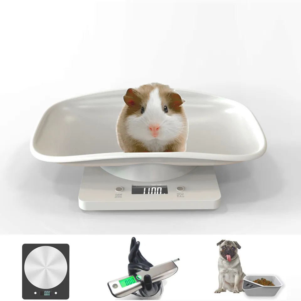 Digital and Electronic Baby Pet Scale for Infant Animal Body