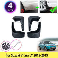 【qjus
】 สำหรับซูซูกิรุ่น Vitara Escudo LY 2015 2016 2017 2018 2019บังโคลนแผ่นกันกระเซ็นอุปกรณ์เสริมรถยนต์ด้านหน้าด้านหลัง