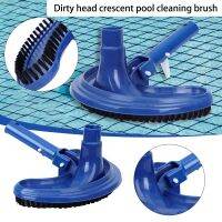 【ussw1】อุปกรณ์ทำความสะอาดน้ำในสระว่ายน้ำ Dirt Head Crescent Pool Cleaning Brush Fountain Spa Pool Vacuum Cleaner Brush Head Pond