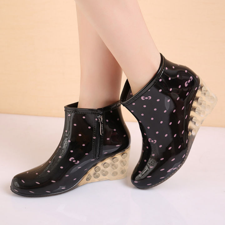 Girls wedge sale heel boots