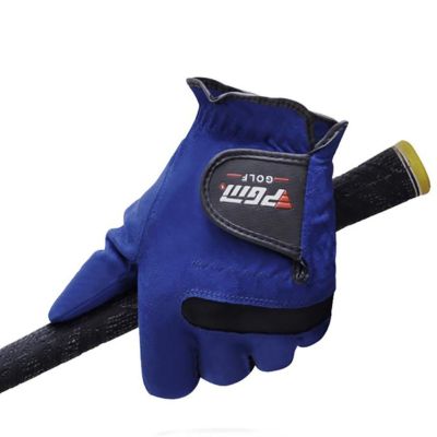 [Antushop] ถุงมือถุงมือกอล์ฟสำหรับผู้ชาย,ถุงมือไมโครไฟเบอร์เนื้อผ้าระบายอากาศได้ดีกันลื่นสำหรับเล่นกีฬา