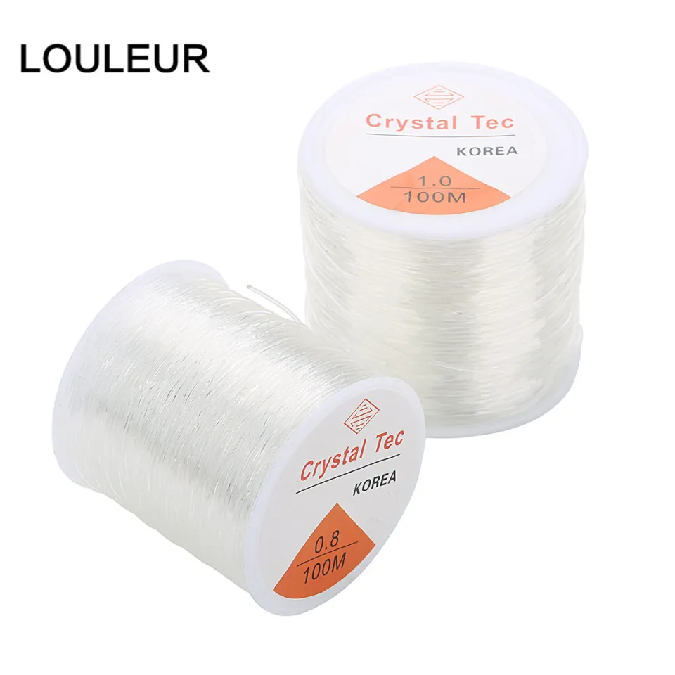 Louleur High Quality Resistant Strong Line Stainless Steel Wire Tiger Tail Beading  Wire For Jewelry Making Finding Wholesale