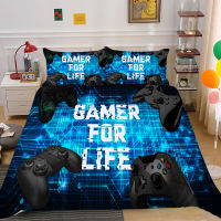 Bedding Set Queen Size Game Handle Xbox Single Duvet Cover Set Boys Girls Fashionable Luxury Bedclothes Bedroom Decorations