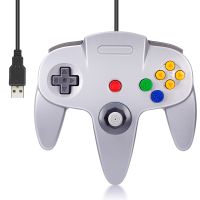 [UYGC]คอนโทรลเลอร์ย้อนยุค USB สำหรับการเล่นเกมใน N64จอยแพดจอยเกมส์ N64แบบคลาสสิกสำหรับ Windows 10 8 7ชิ้น MAC Raspberry Pi 4 3