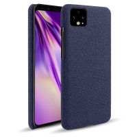 ZZOOI Cloth Leather Cases For Google Pixel 5 XL 2 XL 2XL 3 XL 3XL 3A XL 4 XL 4XL 4A 5G Slim Retro Cloth Hard PC Phone Cover