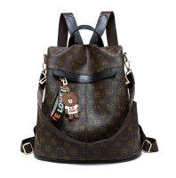 [jsyxsnb
]Mochilas กระเป๋าเป้สะพายหลังของผู้หญิง,2020ขายดีจี้กระเป๋าโรงเรียนสตรีหมีย้อนยุคกระเป๋าหนังสือคู่ไหล่