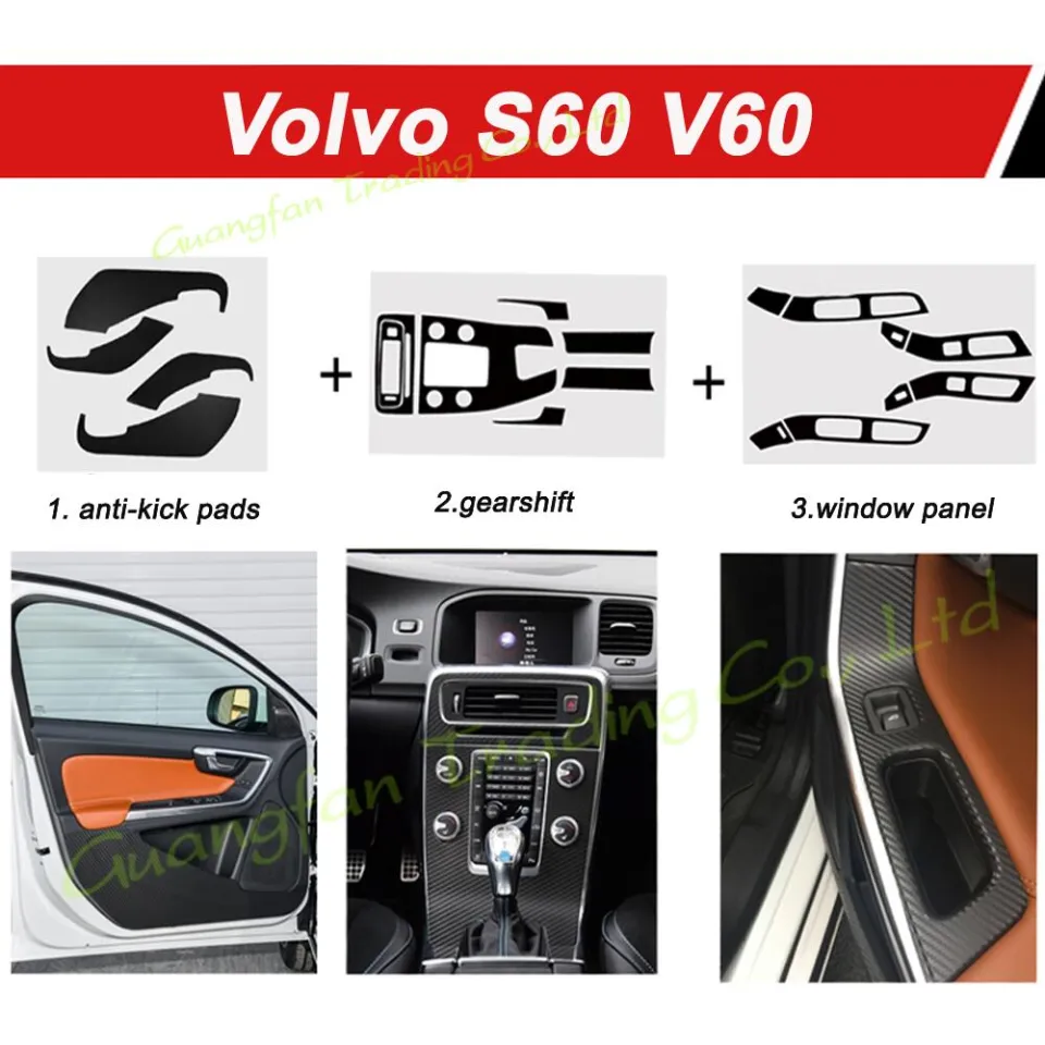 Car-styling 3d/5d Carbon Fiber Car Interior Center Console Color
