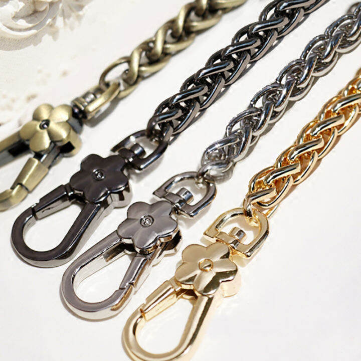 【Arline】Heavy Bag Chain Gold, Silver, Black, Brusehd Bronze 8mm Metal