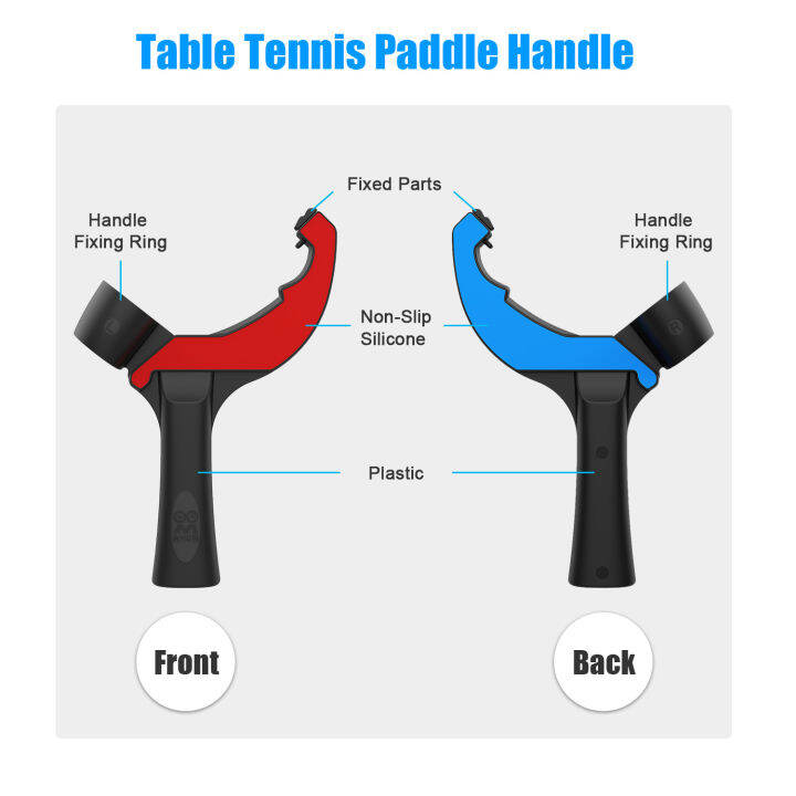 【songci5】Table tennis racket handle highly realistic apply to Oculus