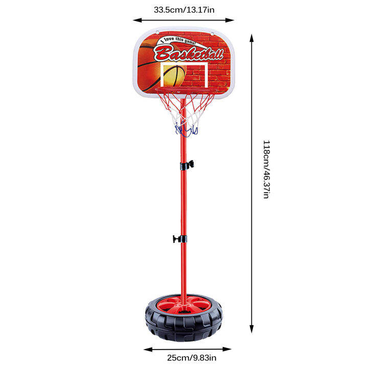 antushop-คุณภาพสูงห่วงบาสเก็ตบอลทนทานบาสเกตบอลปรับยืนพลาสติก-backboard-เสถียรบาสเกตบอลเกมชุดเล่นสำหรับกลางแจ้ง