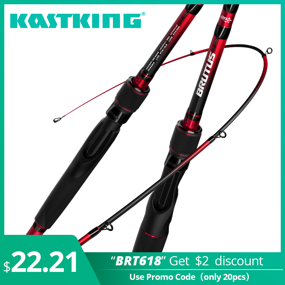 Casting Rod KastKing Brutus Portable Telescopic Fishing Rod Spinning Rod 